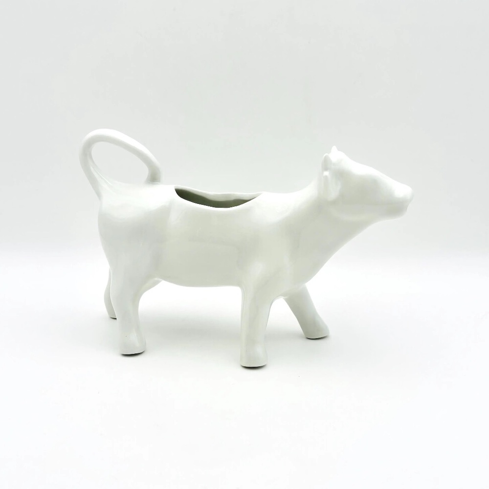 Vintage French Cow Creamer 7"